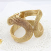 Touching Circles Cuff Bracelet