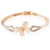 Butterfly Charm Crystal Bracelet