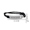 NEVER NEVER GIVE UP Inspirational Leather Bracelet