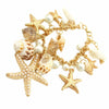 Ocean Sea Shell Charms Bracelet