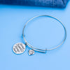 ALWAYS SISTERS ALWAYS THERE Engraved Charms Bracelet