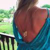 Butterfly & Beaded Body Necklace