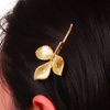 Leaf Barrettes Hairclips (Pair)