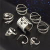 Bohemian Style Rings Set