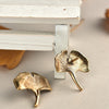 Apricot Leaf Brooch