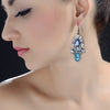 Marble Mornings Crystal Earrings