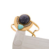 Abstract Geometric Stone Bracelet