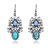 Marble Mornings Crystal Earrings