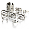 Bohemian Style Rings Set