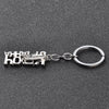 Russian Letter Tank Charm Key Chain