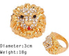 Elegant Lion Ring