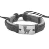 Zodiac Sign Leather Bracelet