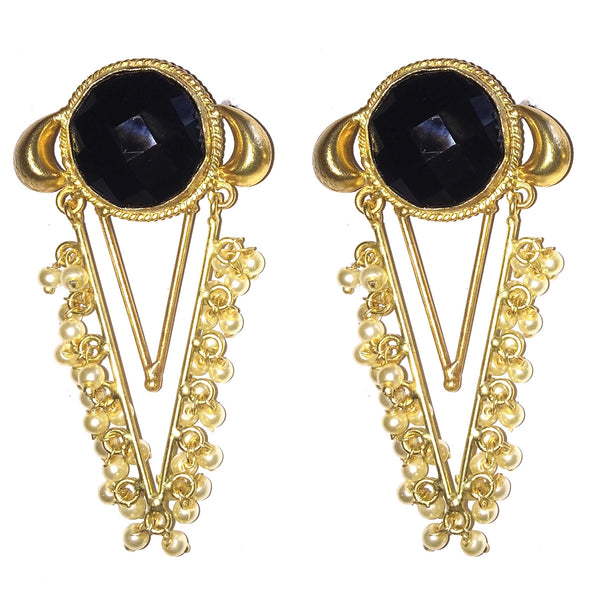 Falling Triangle Vintage Danglers