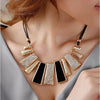 Glittering Rectangles Necklace