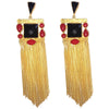 Flirty Tassels Danglers