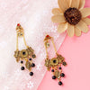 Hanging Beads Chain Earrings