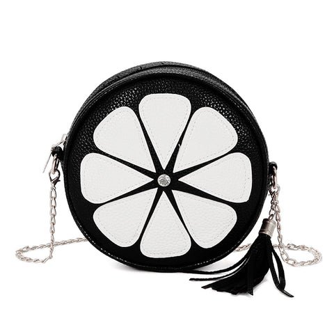 Citrus Orange Shape Sling Bag