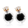 Double Sided Crystal Earrings