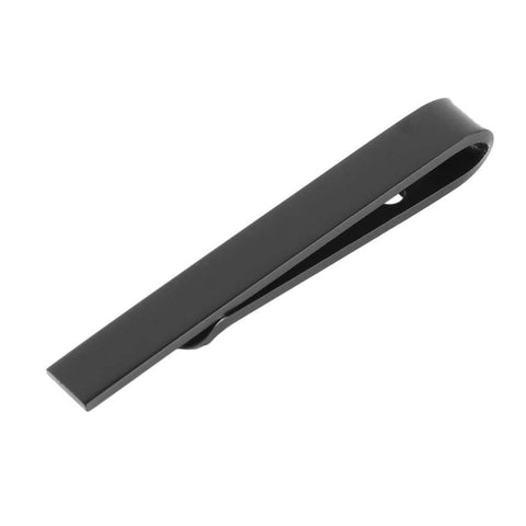 Matte Pattern Tie Clip