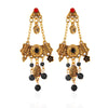 Hanging Beads Chain Earrings