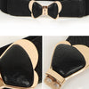 Bowknot Clasp Elastic Waist Belt