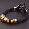 Overlapping Spirals Necklace