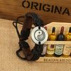 Yin and Yang Leather Bracelet