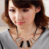 Glittering Rectangles Necklace