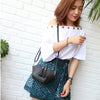 Twin Tassel Zipper Sling Bag