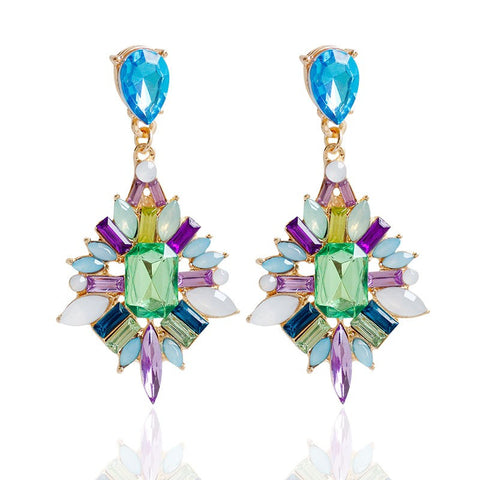 Water Drop Crystal Earrings