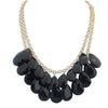 Overlapping Drops Necklace