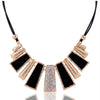 Glittering Rectangles Necklace
