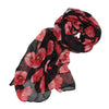 Floral Print Beach Scarf