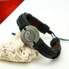 Yin and Yang Leather Bracelet