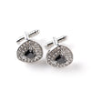 Crystal Triangle Cufflinks