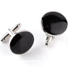 Round Enamel Cufflinks