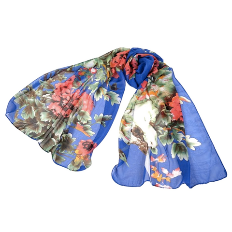 Summer Flowers Scarf