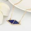 Double Triangle Blingg Necklace