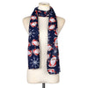 Christmas Santa Print Scarf