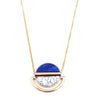 Inverted Spheres Marble Necklace