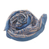 Retro Swirl Print Scarf