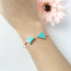Inverted Triangle Cuff Bracelet