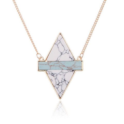 Wing Shaped Pendant Necklace