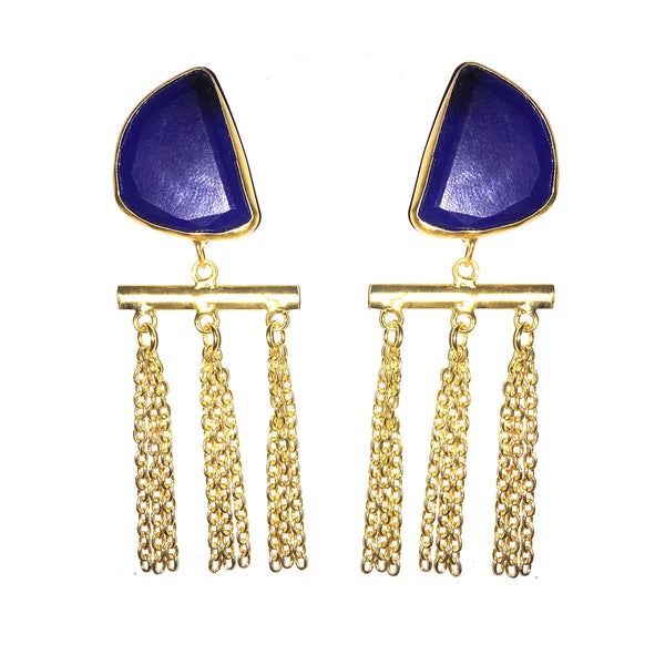 Tassel Bar Bloom Danglers