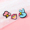 Victory Brooch Pin Set