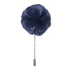 Blue Floral Layers Lapel Pin
