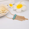 Vintage Tassel Pendant Necklace