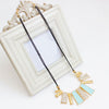 Glittering Rectangles Necklace