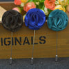 Round Flower Lapel Pin
