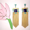 Flirty Tassels Danglers